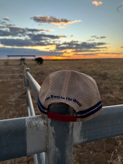 Flinders Rural Trucker Cap - Red