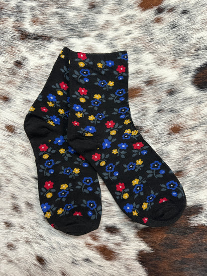 Flower Power Crew Socks