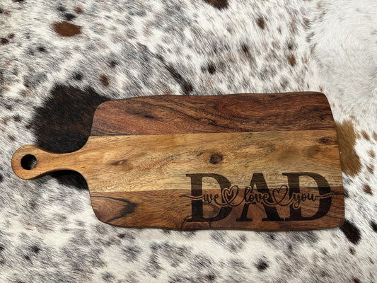 'Dad' Serving Boards