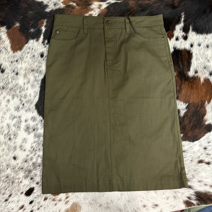 Corfu Super Soft Chino Skirt