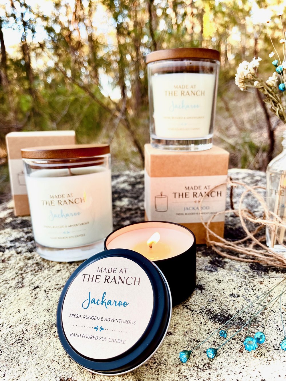 Medium 'Made at the Ranch' Candles