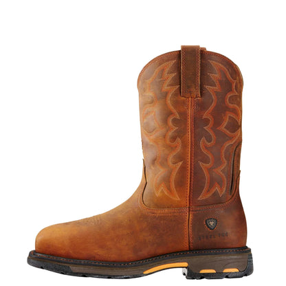 Ariat WorkHog Wide Square Toe - Toast Premium