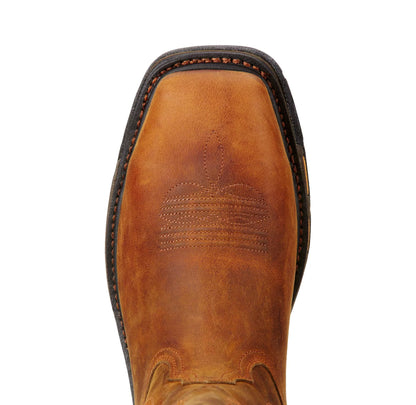 Ariat WorkHog Wide Square Toe - Toast Premium