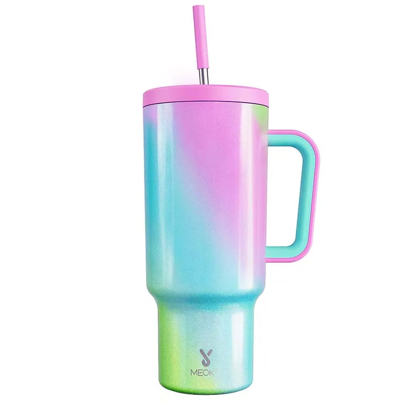 Meoky 40oz Tumbler and Straw