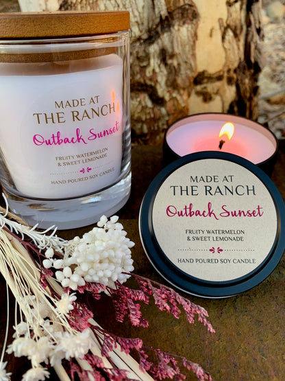 Small 'Made at the Ranch' Candles