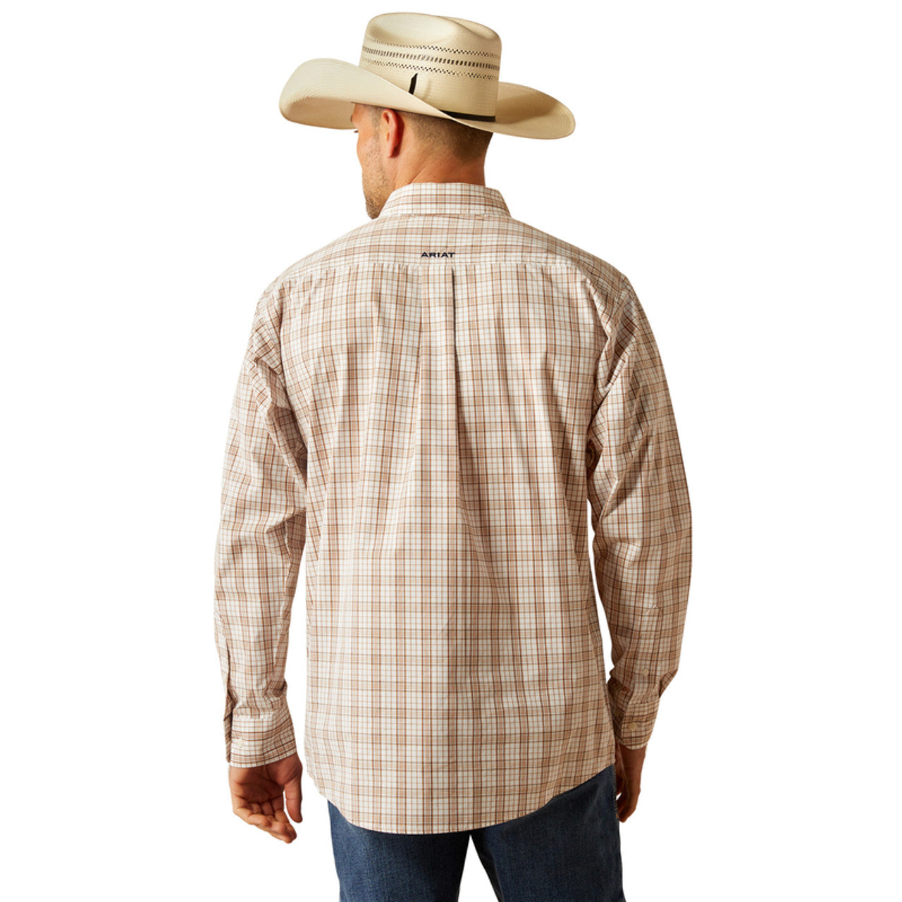 Ariat Men's Pro Series Jase Classic Fit Shirt - Light Brown