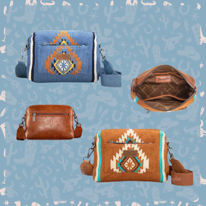 Wrangler Maya Aztec Crossbody Bag