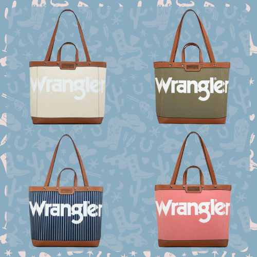 Wrangler Canvas Iconic Logo Tote