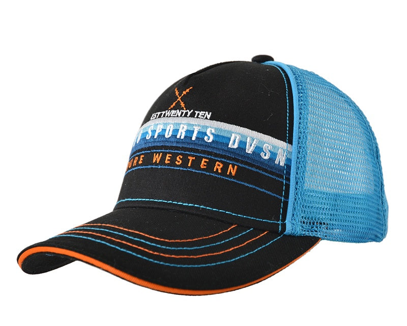 Pure Western Kids Kempton Trucker Cap - Black