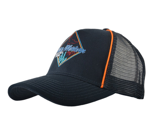Pure Western Men's Clarke Trucker Cap - Navy