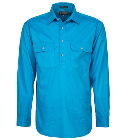 Pilbara Men's Closed Front Work Shirt - RM200CF