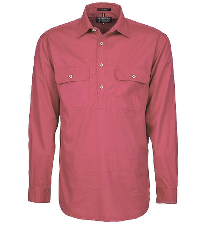 Pilbara Men's Closed Front Work Shirt - RM200CF