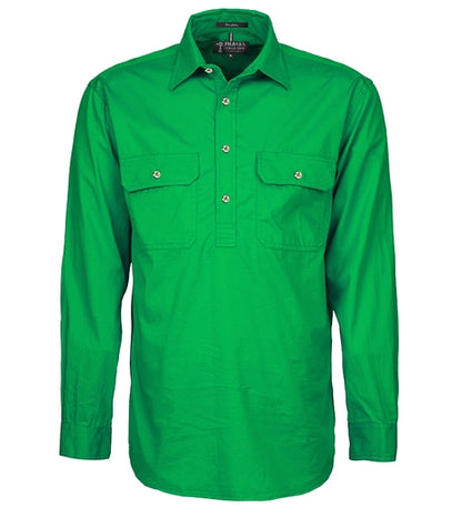 Pilbara Men's Closed Front Work Shirt - RM200CF