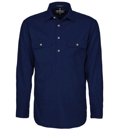 Pilbara Men's Closed Front Work Shirt - RM200CF