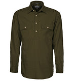 Pilbara Men's Closed Front Work Shirt - RM200CF
