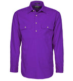 Pilbara Men's Closed Front Work Shirt - RM200CF