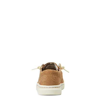 Women's Hilo - Tan Floral Emboss