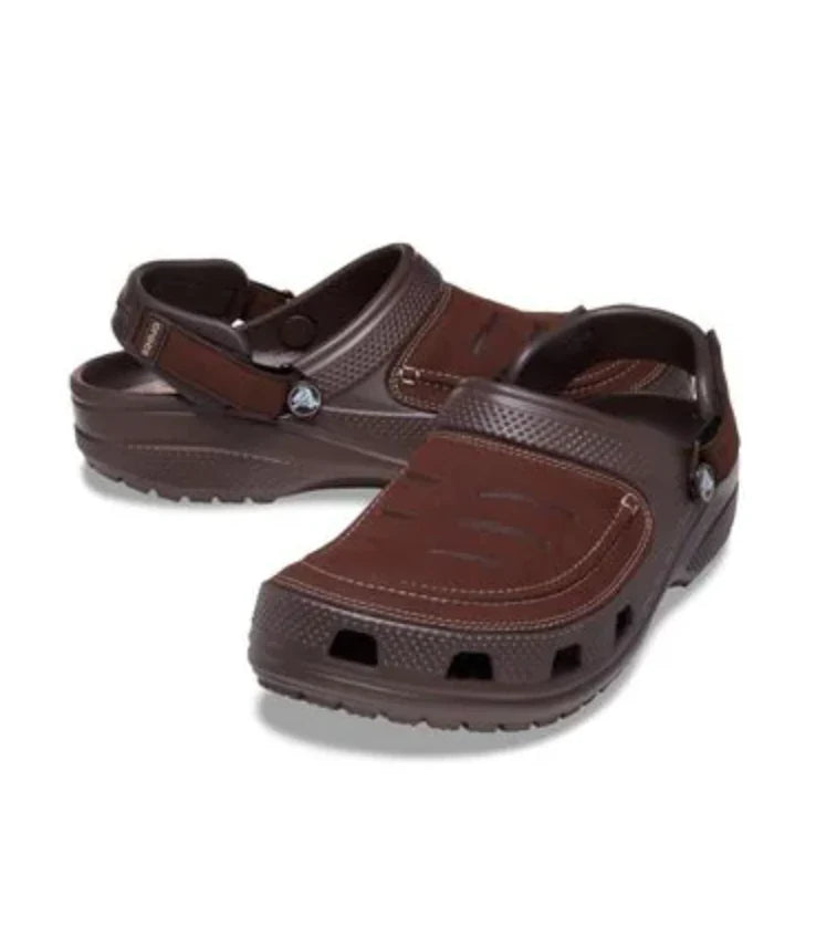 Crocs - Men's Yukon Classic Clog - Espresso/Mushroom