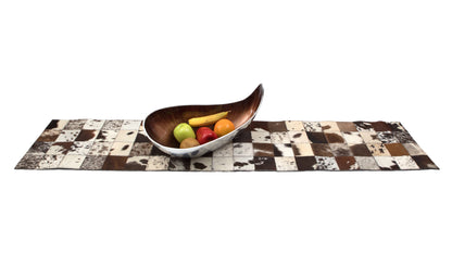 Natural Cowhide Table Runner