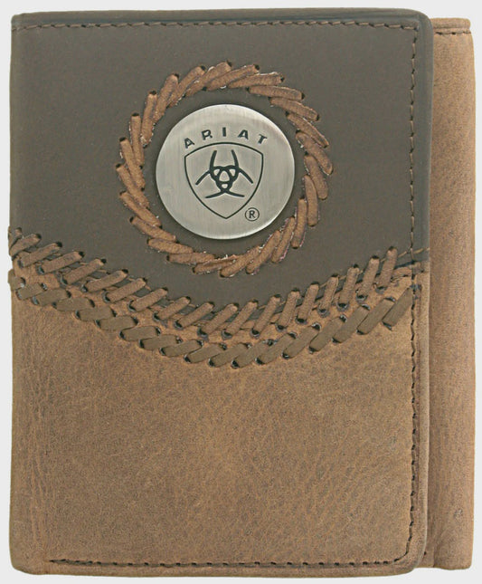 Tri-Fold Wallet - Two Toned Accents