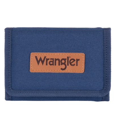 Wrangler Logo Wallet - Navy