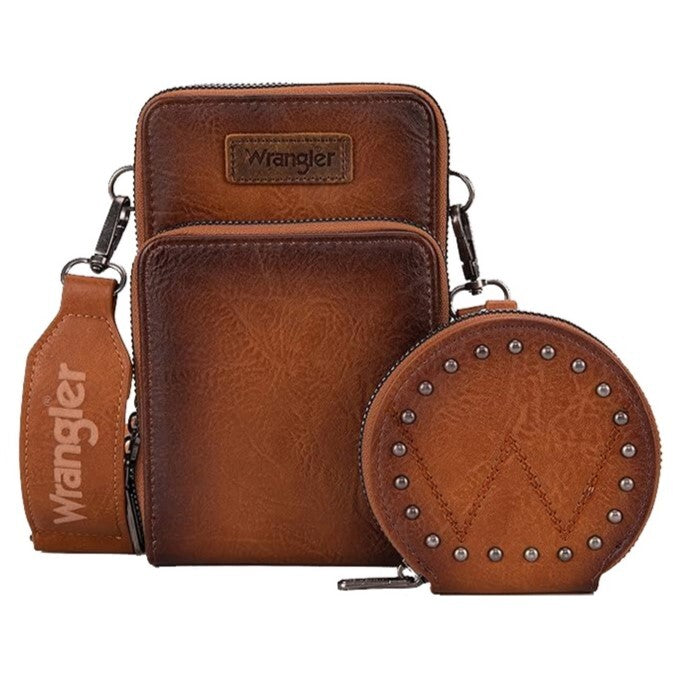 Wrangler Phone Wallet Bag With Coin Purse Set