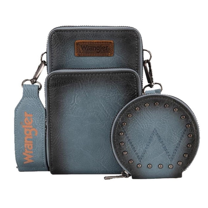 Wrangler Phone Wallet Bag With Coin Purse Set