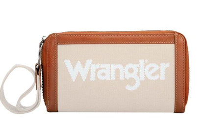 Wrangler Canvas Iconic Logo Wallet