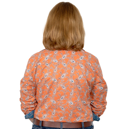 Just Country Women's Georgie - Tangerine Paisley