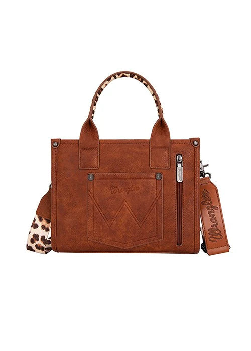 Wrangler Leopard Print Crossbody Bag