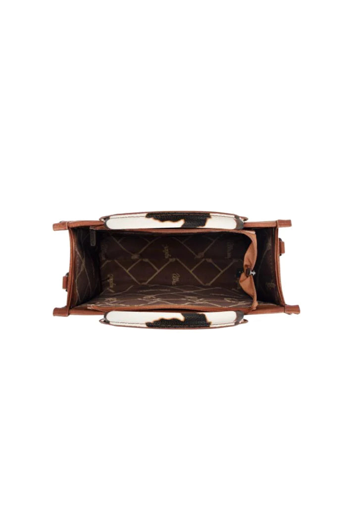Wrangler Cow Print Crossbody Bag