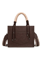 Wrangler Cow Print Tassel Crossbody Bag