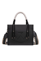 Wrangler Cow Print Tassel Crossbody Bag