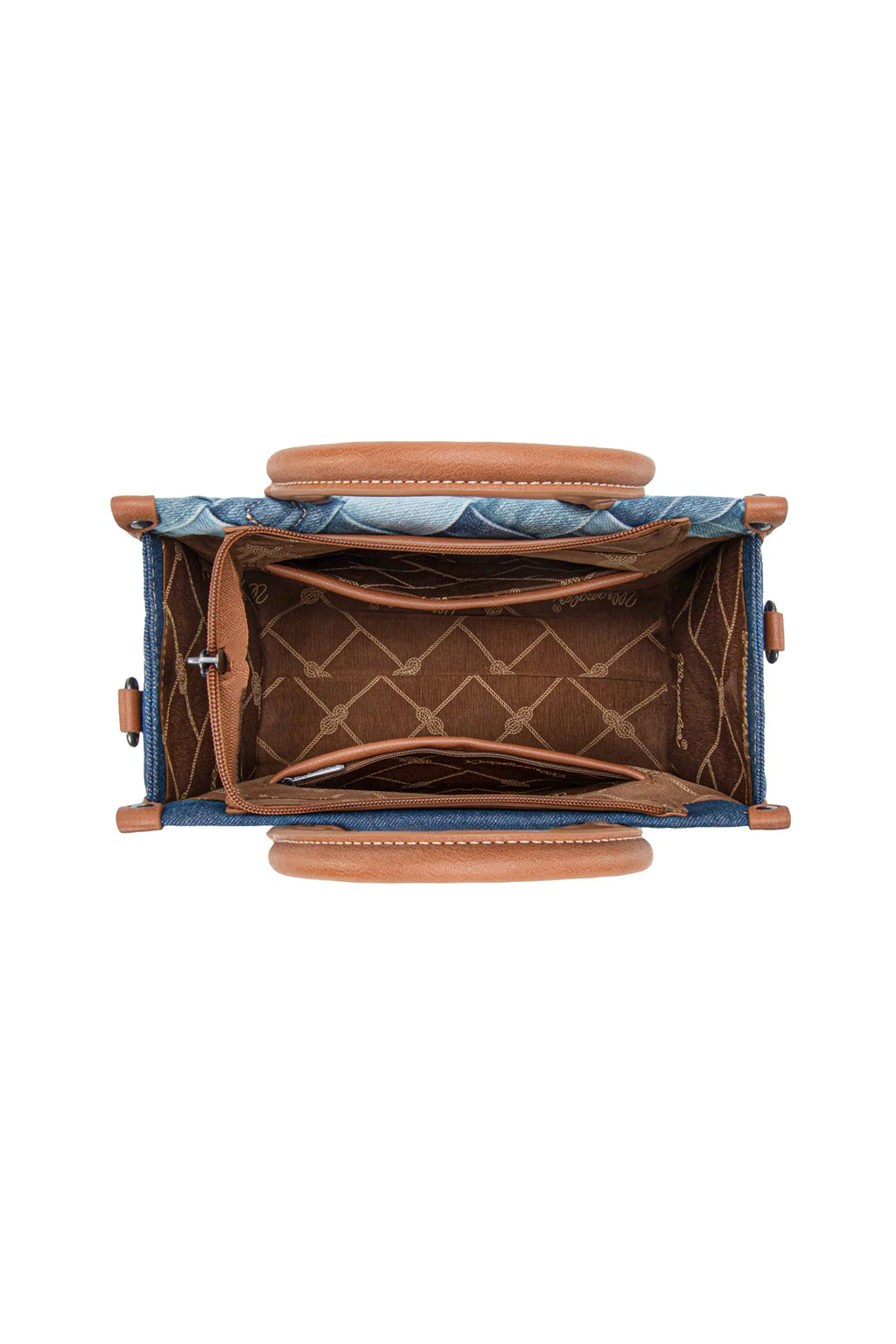 Wrangler Denim Patchwork Crossbody Bag
