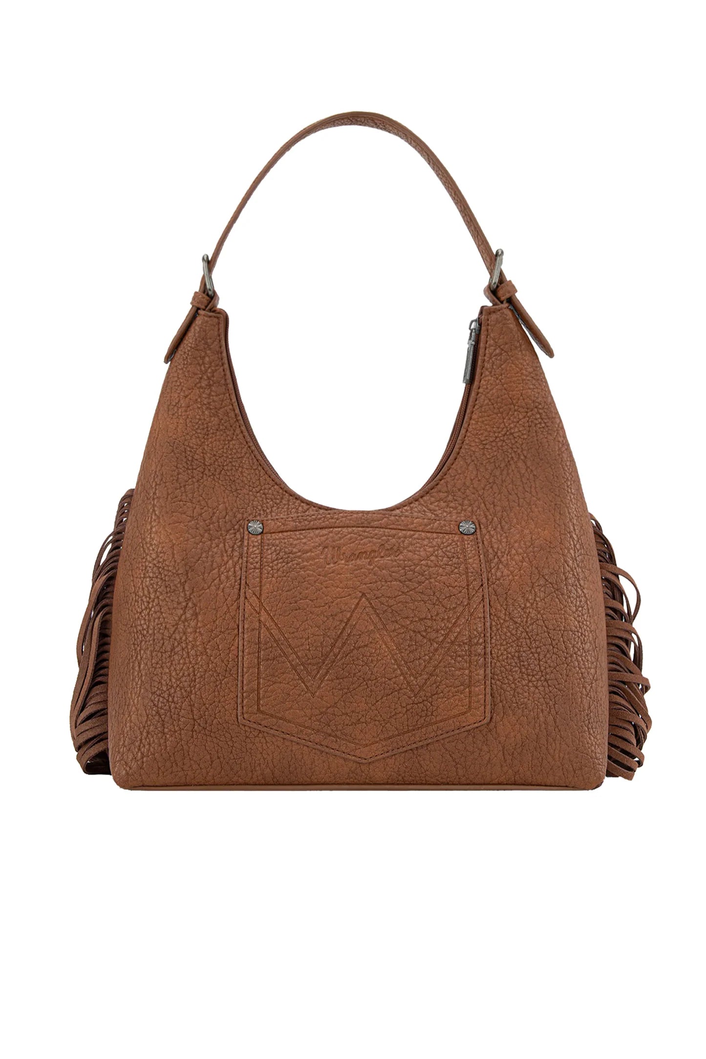 Wrangler Tooled Fringe Shoulder Bag