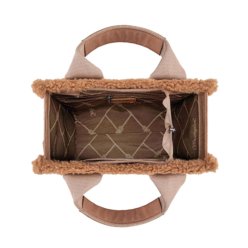 Wrangler Sherpa Logo Small Crossbody Bag