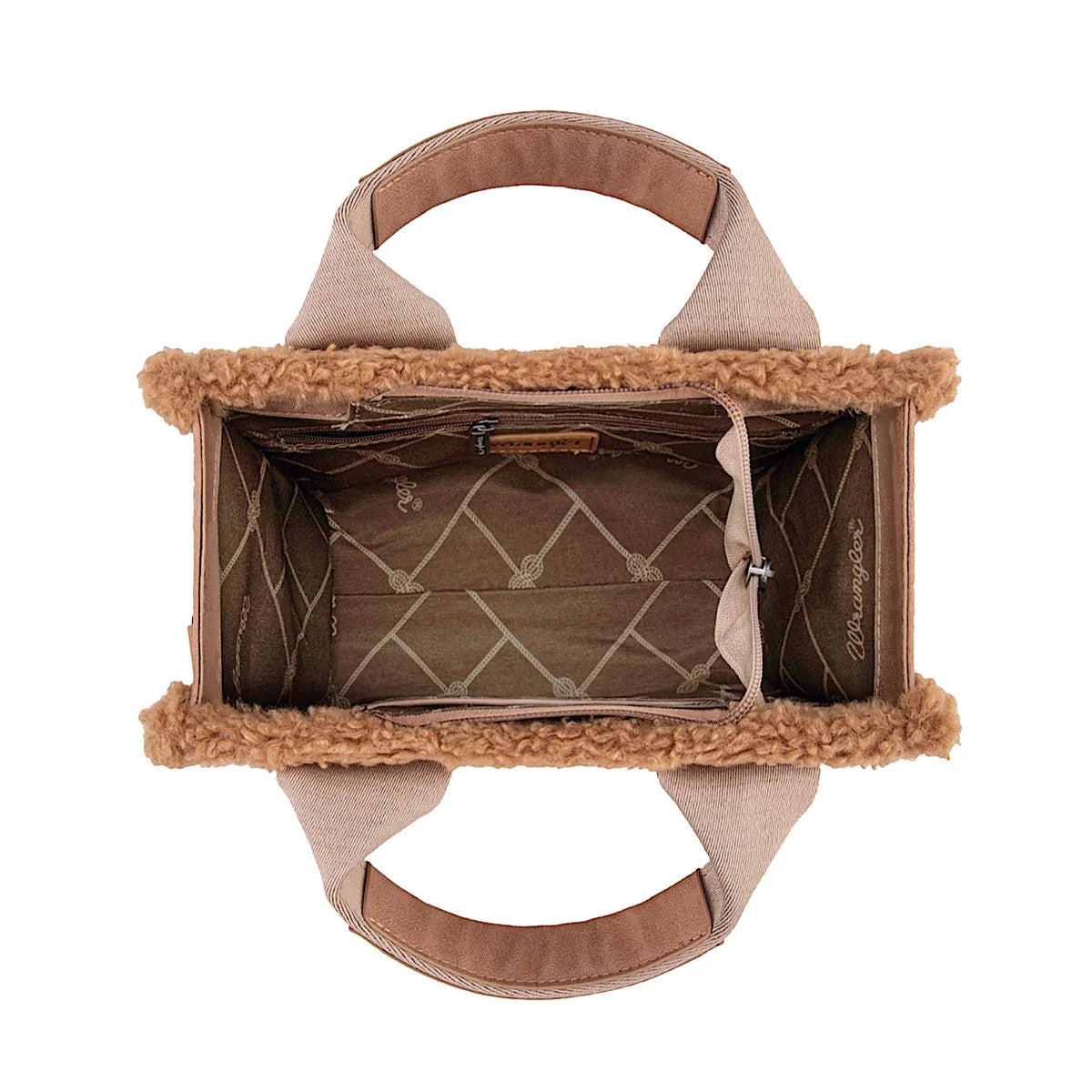 Wrangler Sherpa Logo Small Crossbody Bag