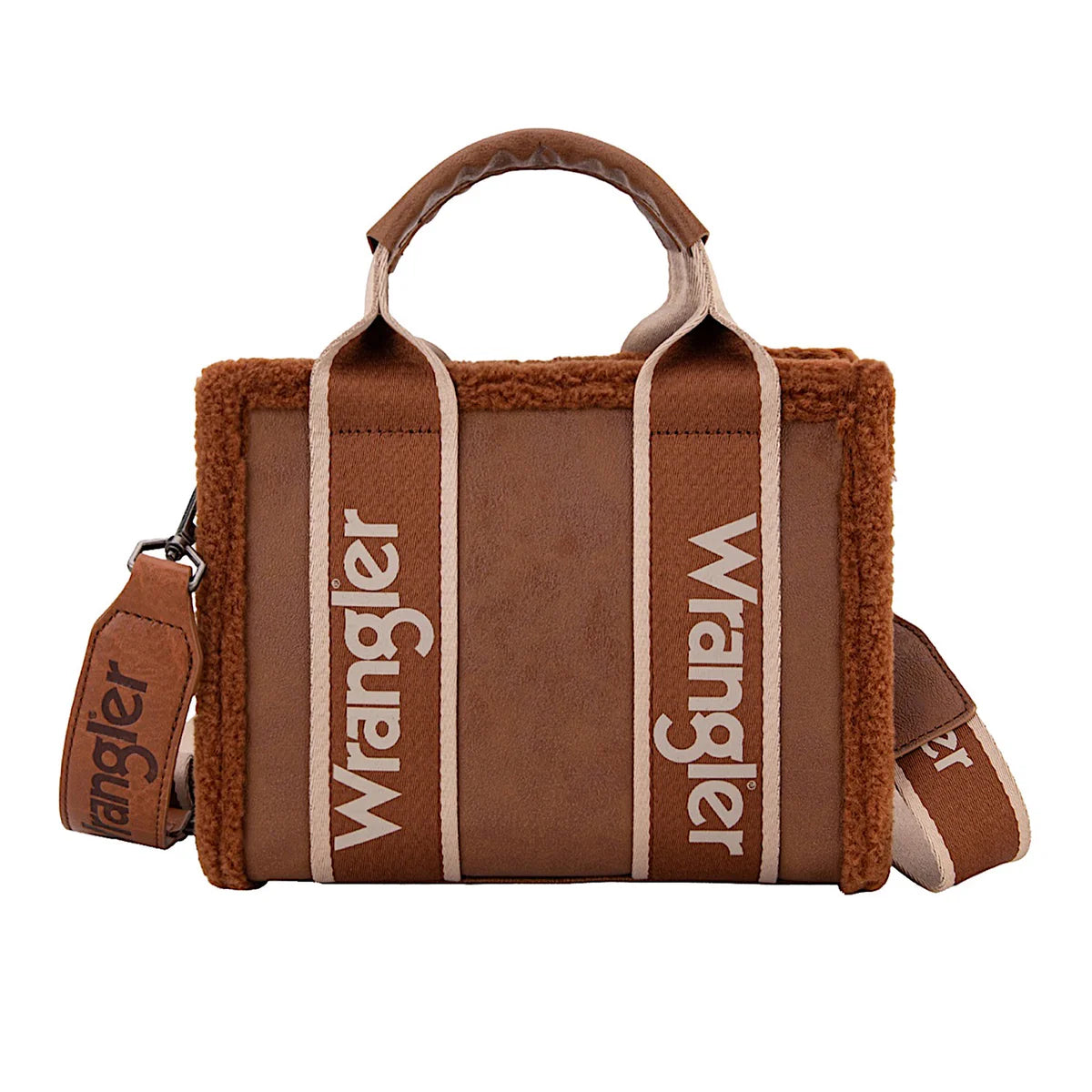 Wrangler Sherpa Logo Small Crossbody Bag