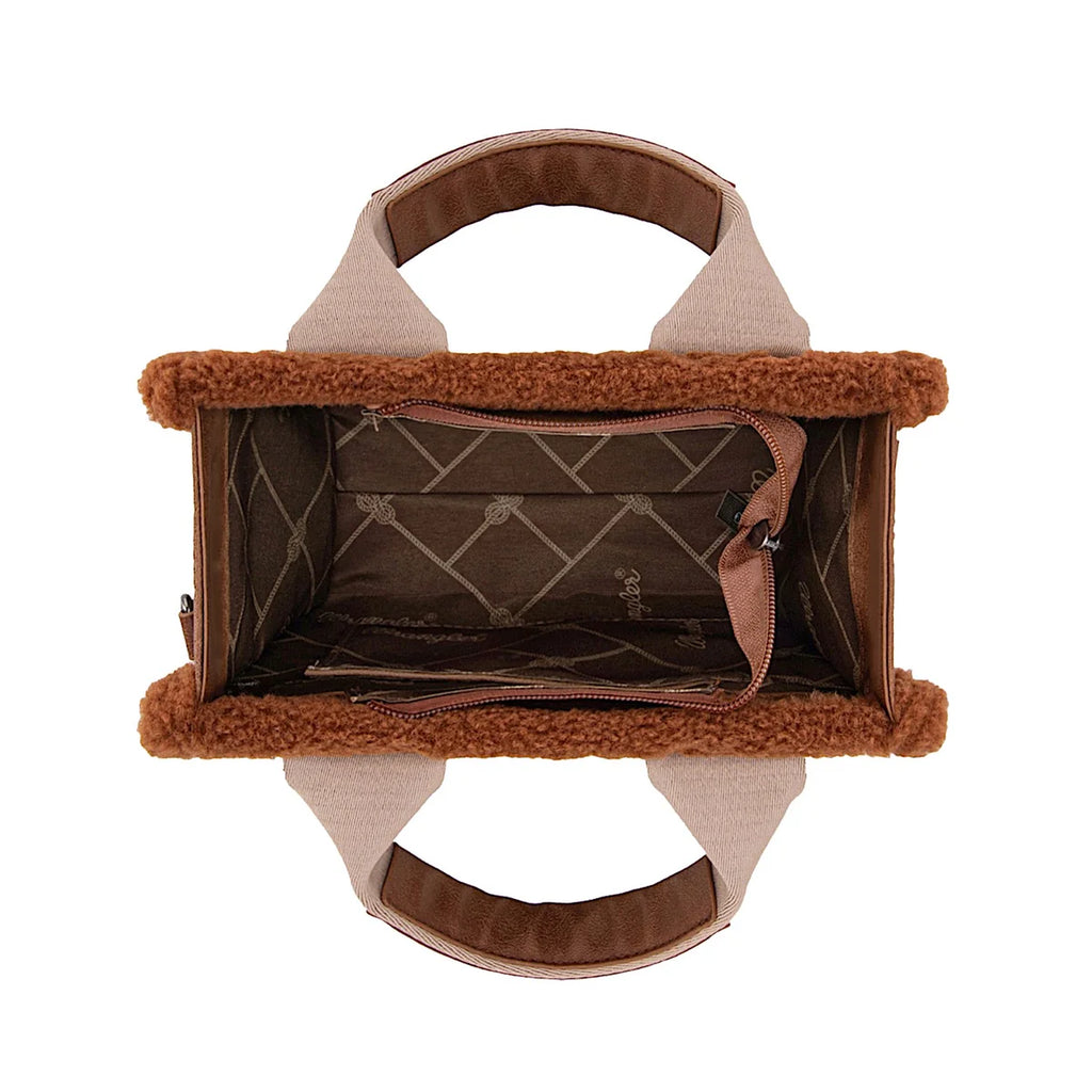 Wrangler Sherpa Logo Small Crossbody Bag