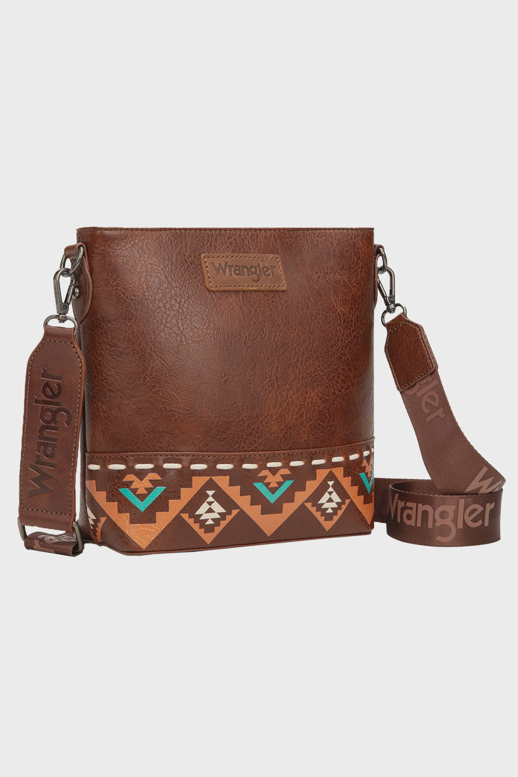 Wrangler Lana Aztec Print Crossbody Bag