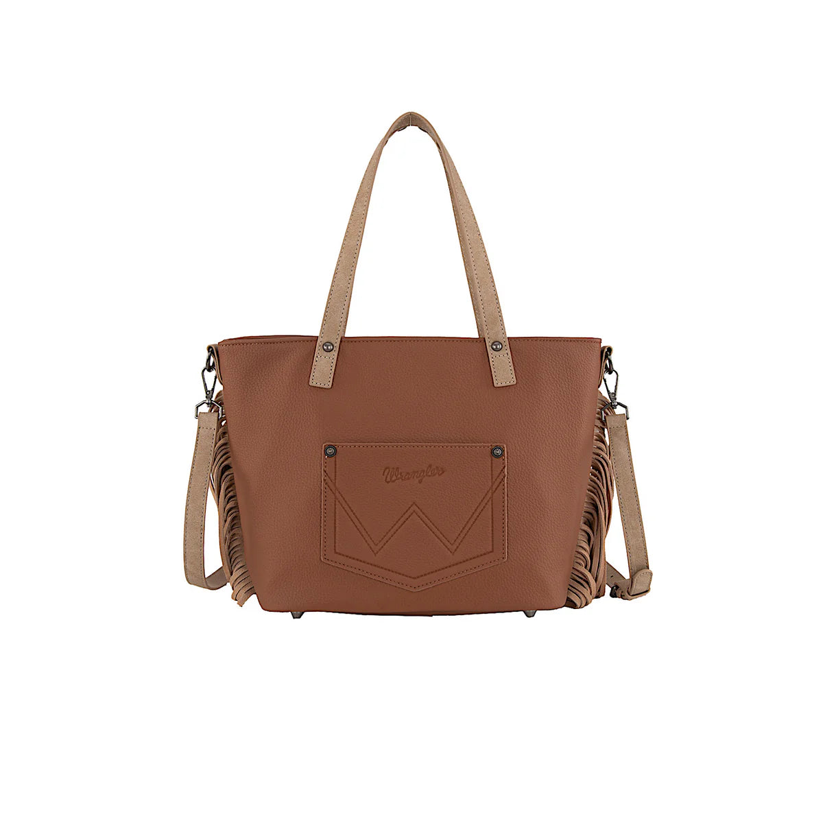 Wrangler Indiana Fringe Tote Bag - Tan