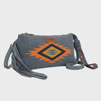 Wrangler Embroidered Aztec Fringe Wrist