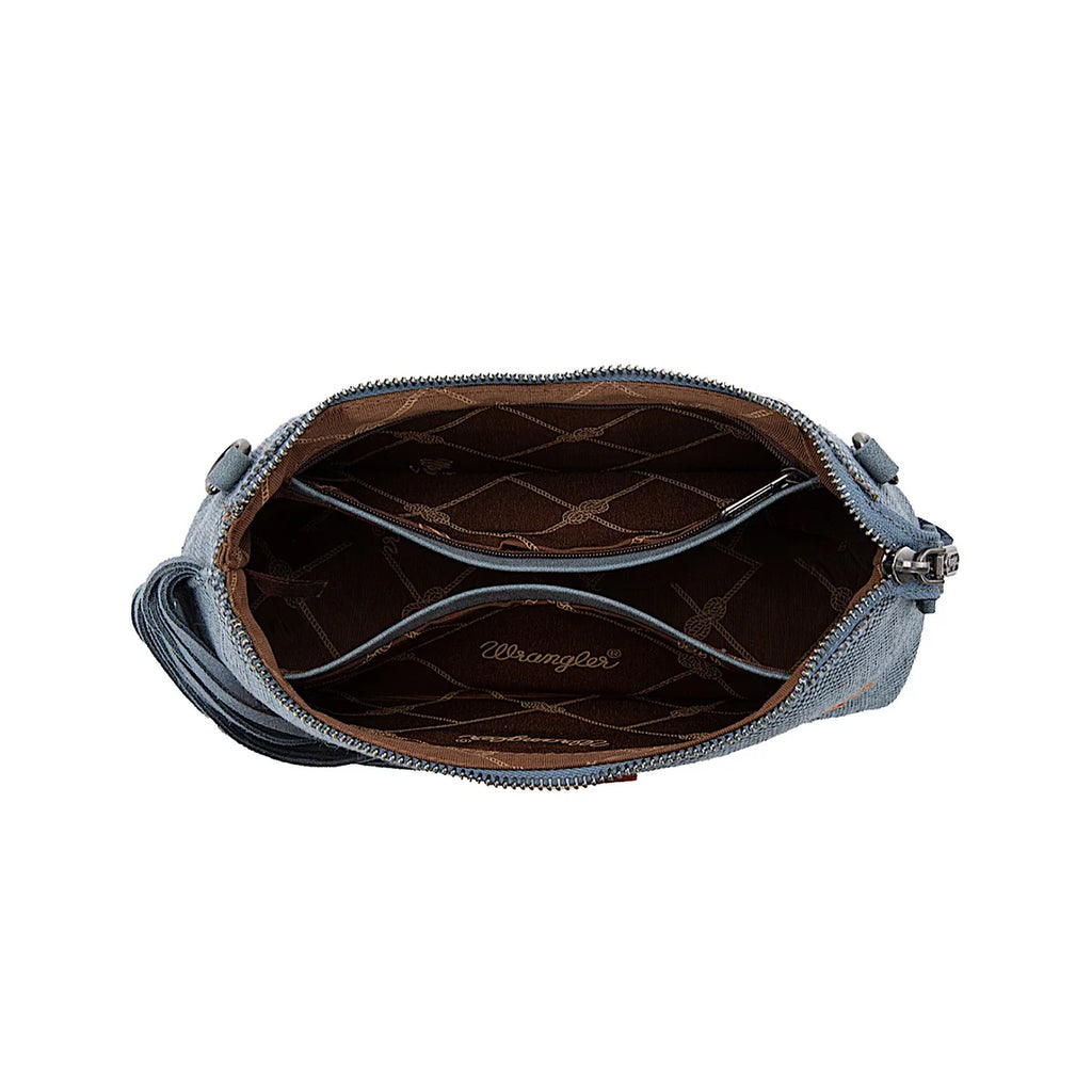 Wrangler Embroidered Aztec Fringe Wrist