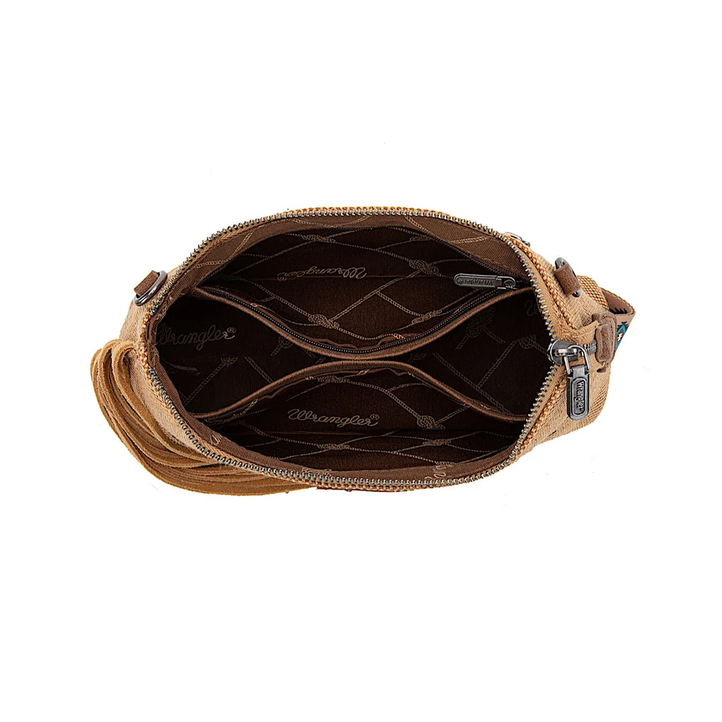 Wrangler Embroidered Aztec Fringe Wrist