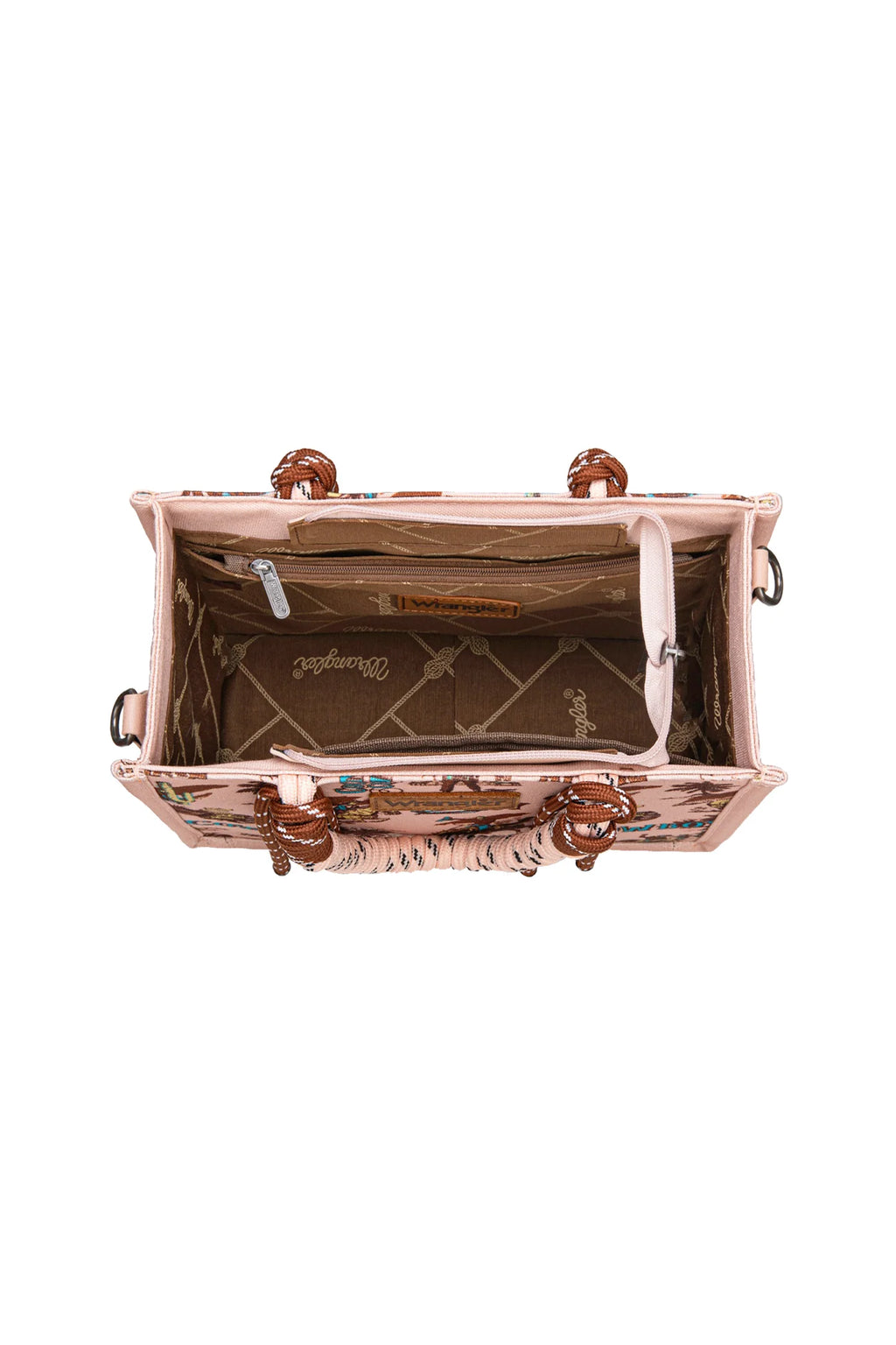 Wrangler Rodeo Print Crossbody Bag