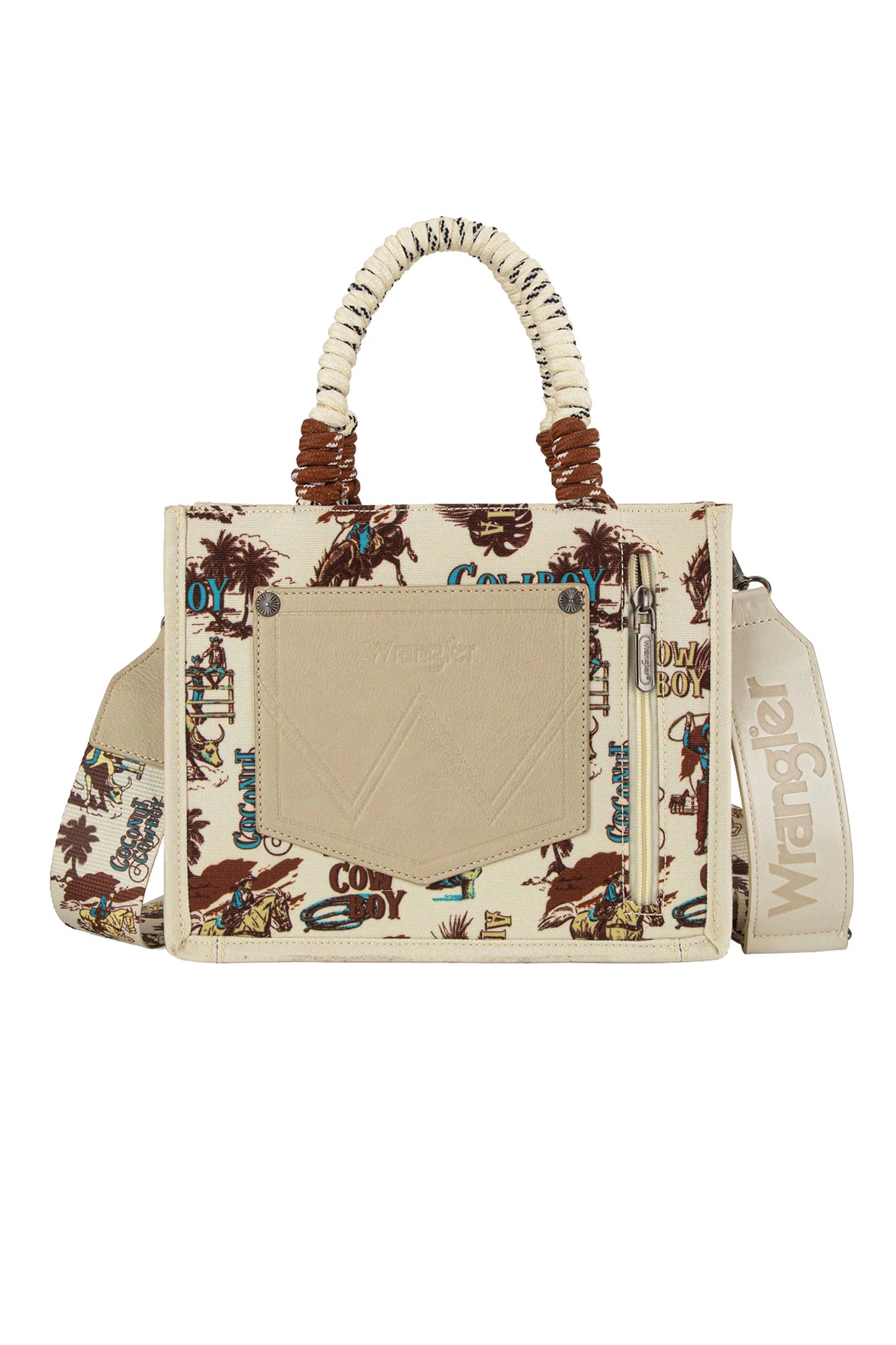 Wrangler Rodeo Print Crossbody Bag
