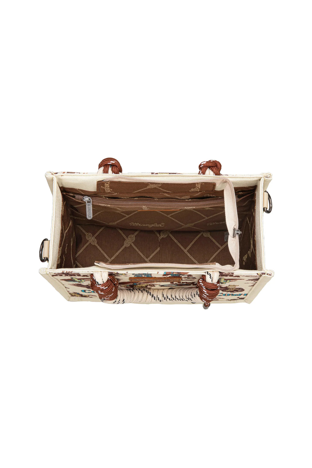 Wrangler Rodeo Print Crossbody Bag