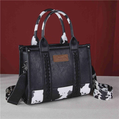 Wrangler Cow Print Crossbody Bag