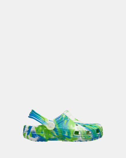 Crocs - Kids Classic Marbled Glow in the Dark Clogs