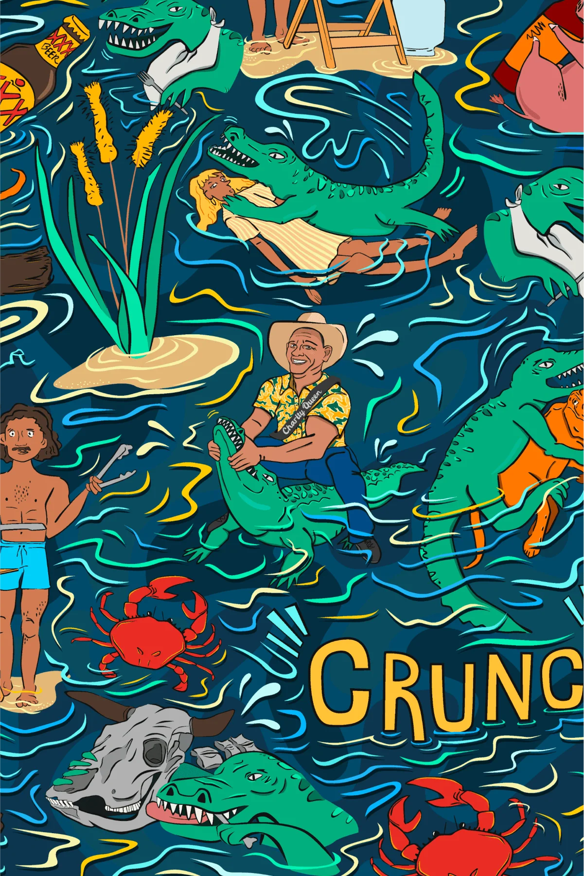 TradeMutt Kid's Full Button Work Shirt